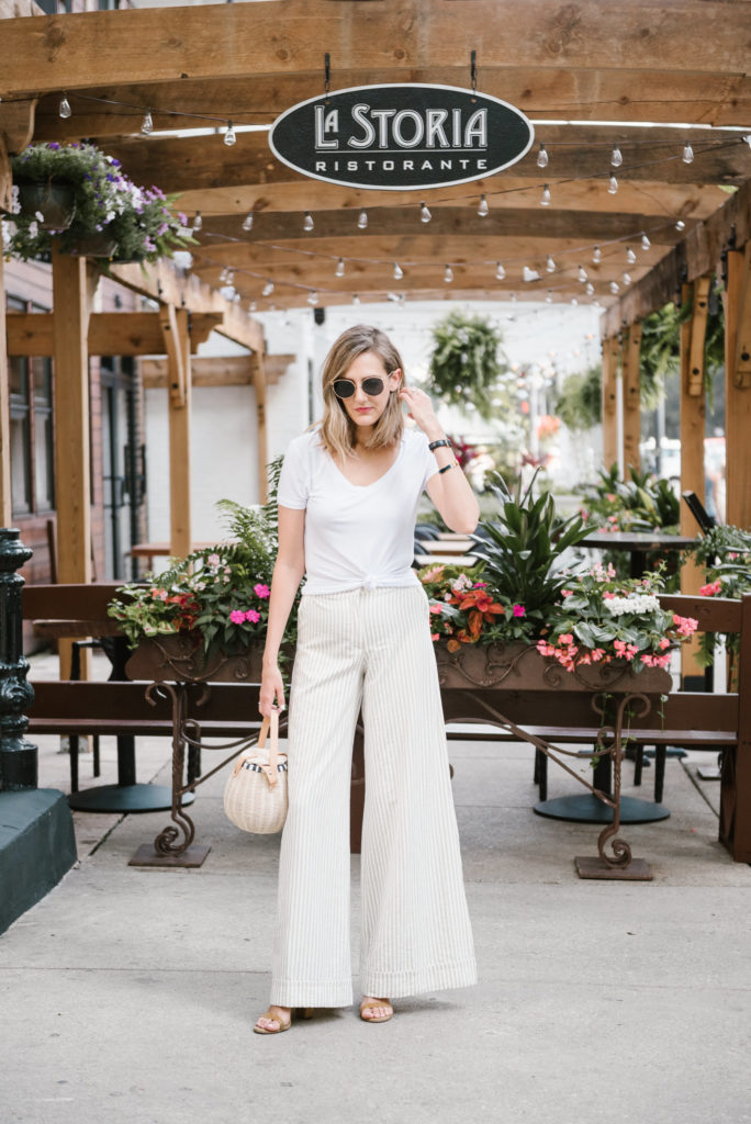 wide leg pants 143 tees