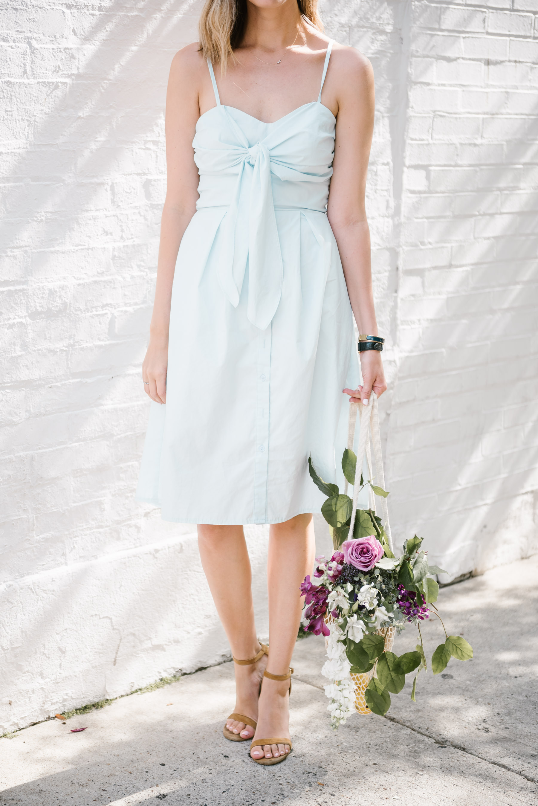 tie front dress farrow maida dress tie front dress farrow maida dress