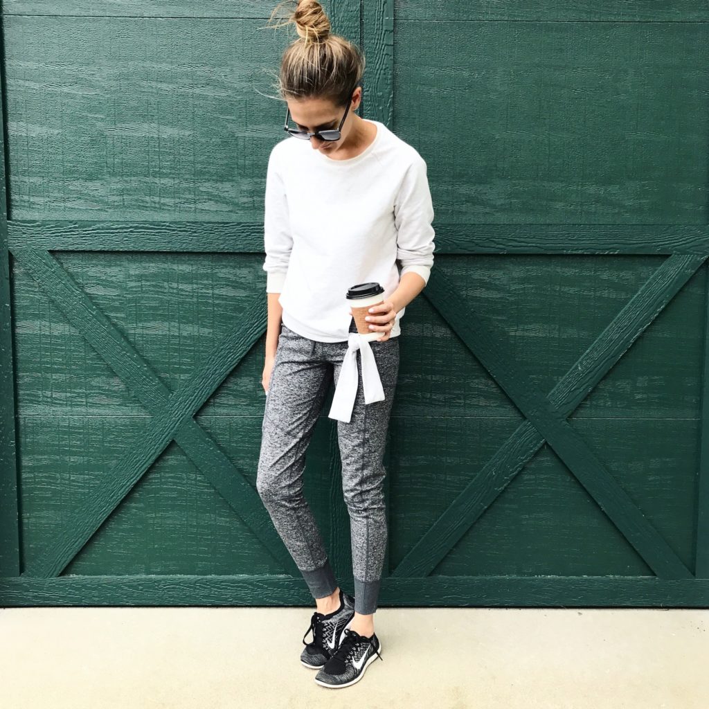 athleisure casual outfit