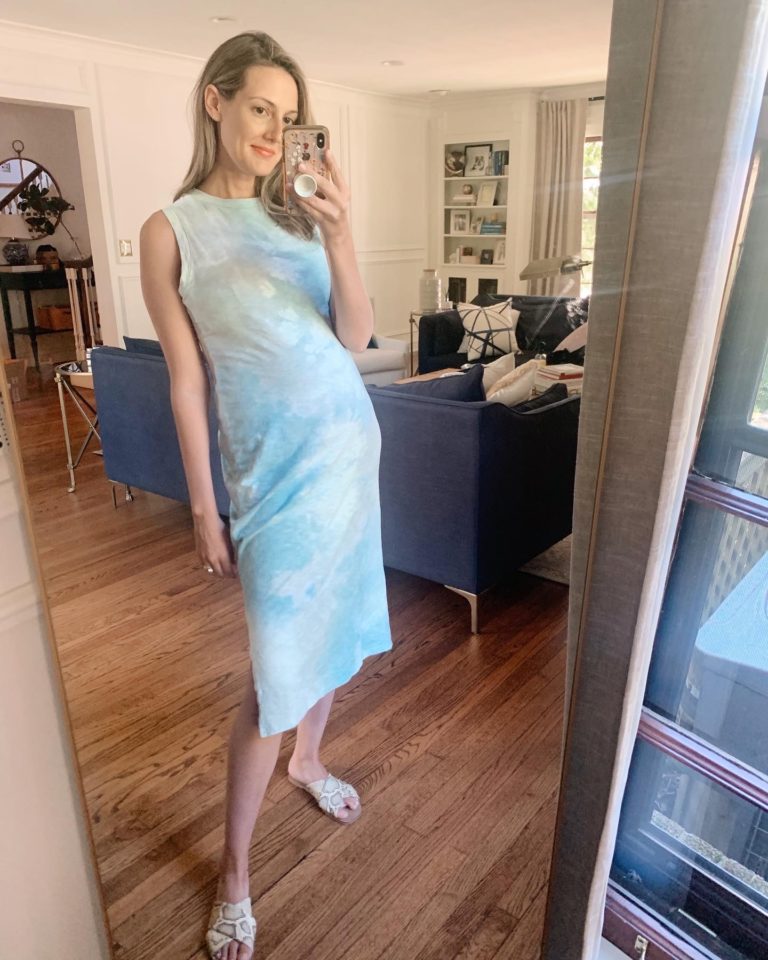 tie dye dress